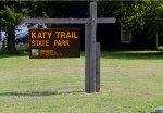Katy Trail State Park Sign